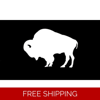 Buffalo animal Die Cut Vinyl Decal sticker